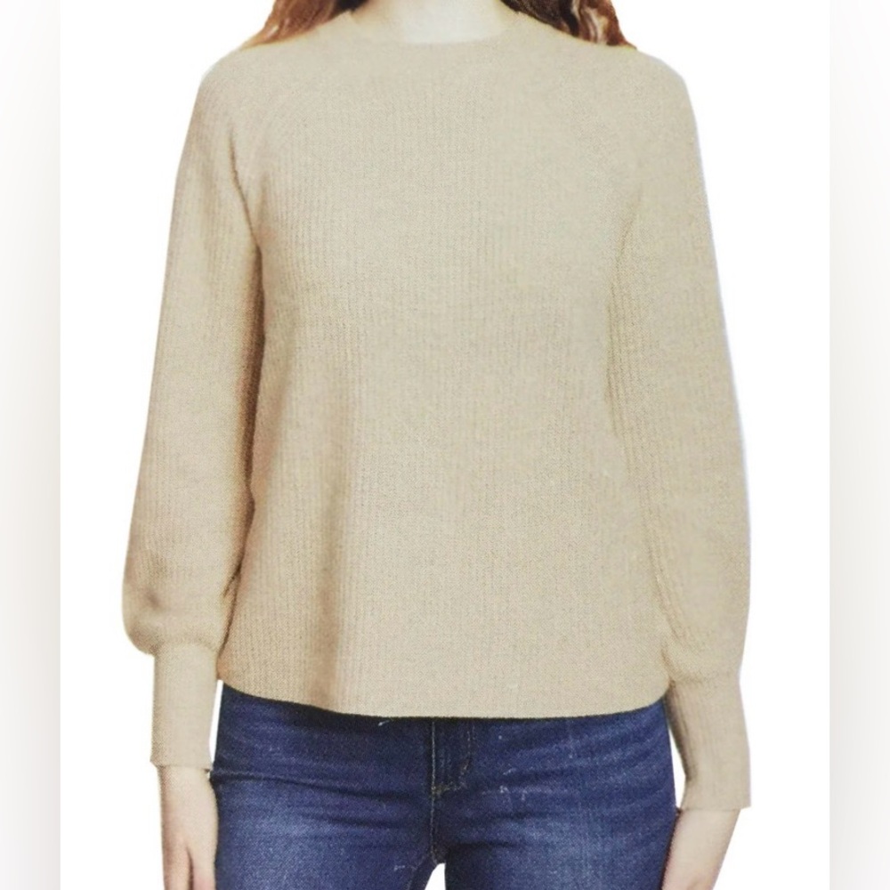 Jessica Simpson Tan Cowl Neck Sweater
